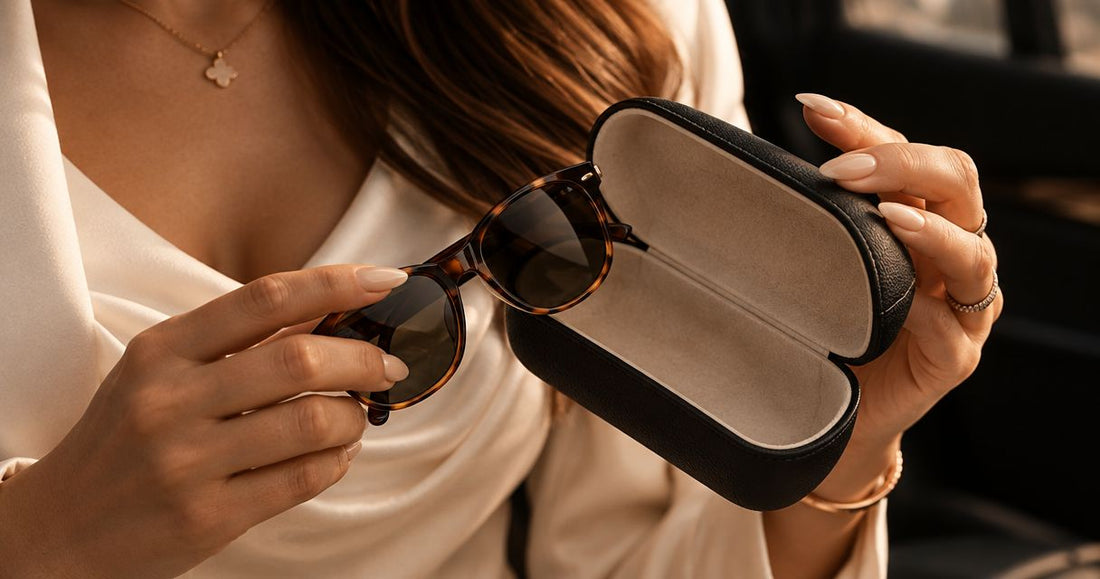 Will your sunglasses fit an eyeglasses case?