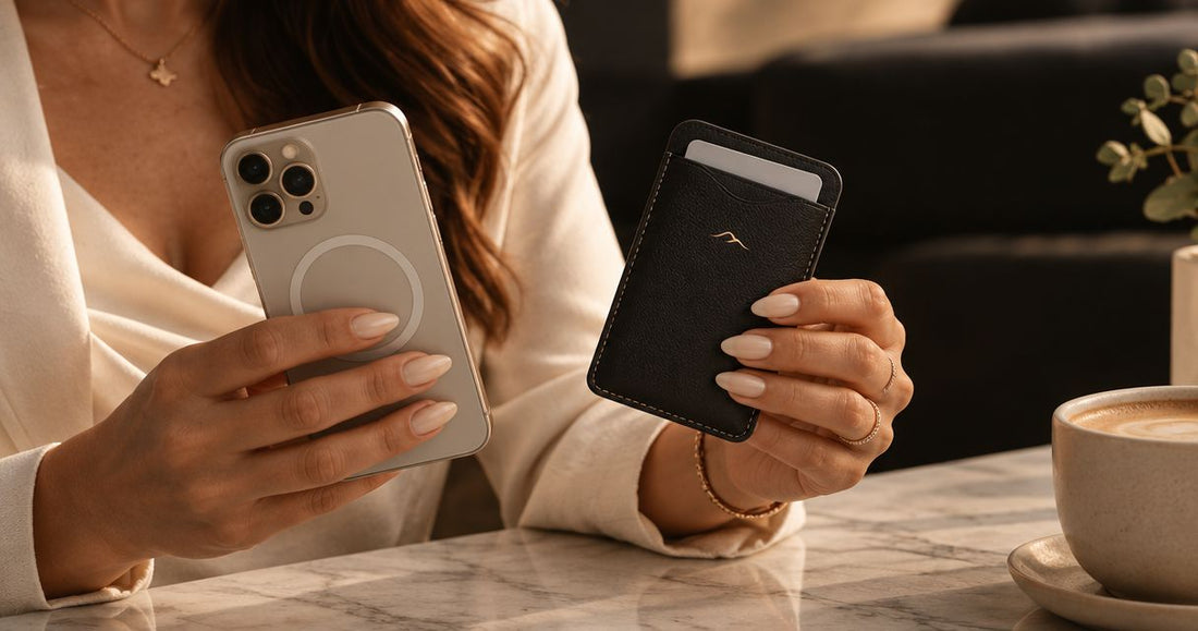 RFID card holder or phone wallet: how to choose - Cam-Ora