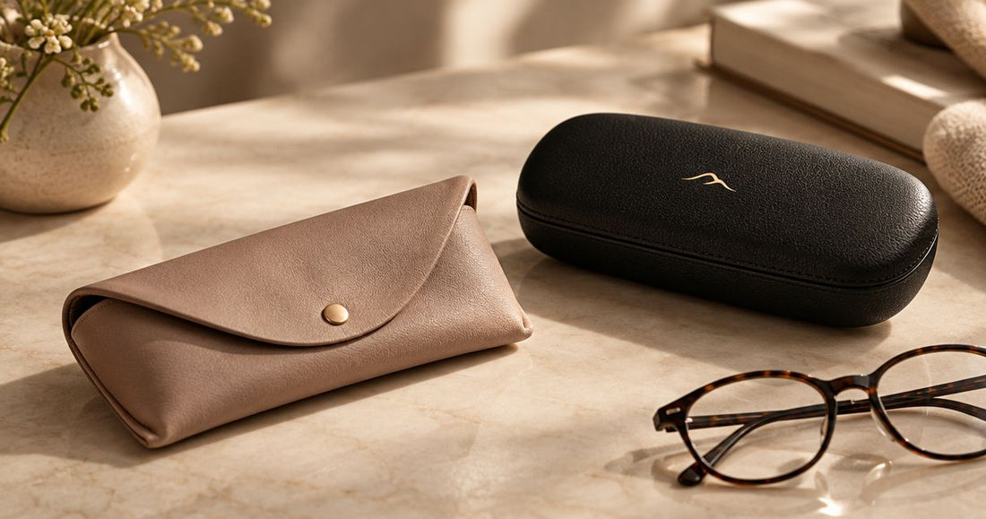 Soft eyeglasses case or hard case: which do you need? - Cam-Ora