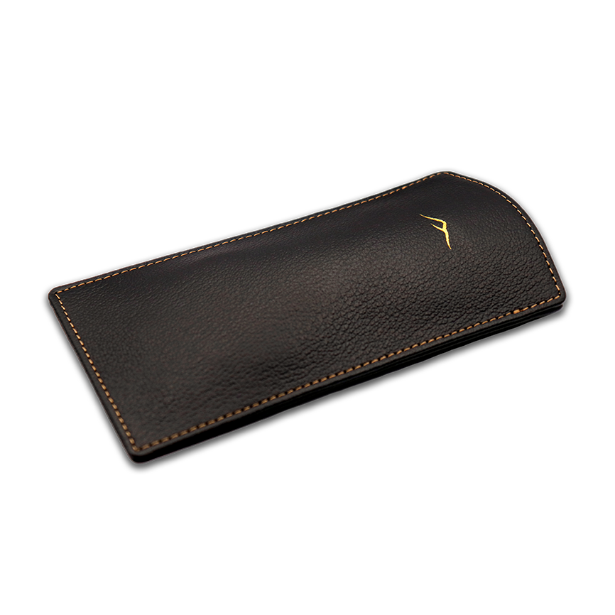 Eyeglasses Case - Premium Camel Leather