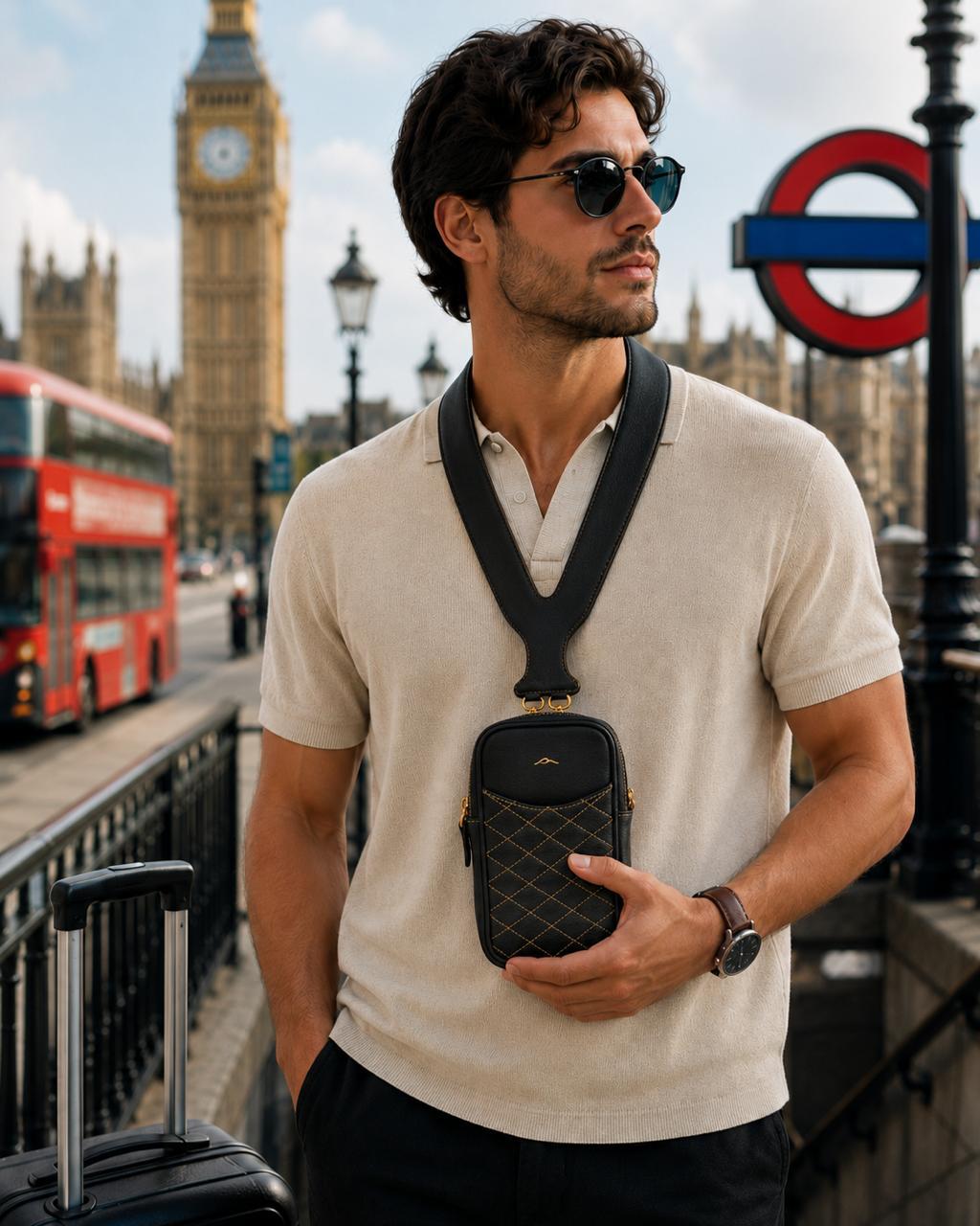 Passport Holder - Premium Camel Leather