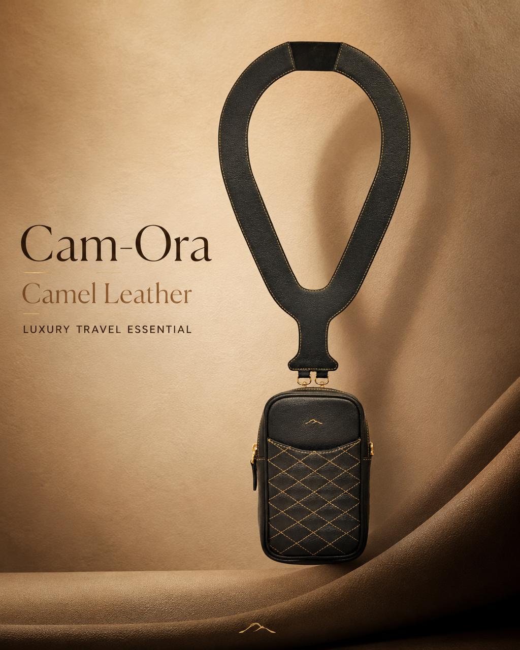 Passport Holder - Premium Camel Leather